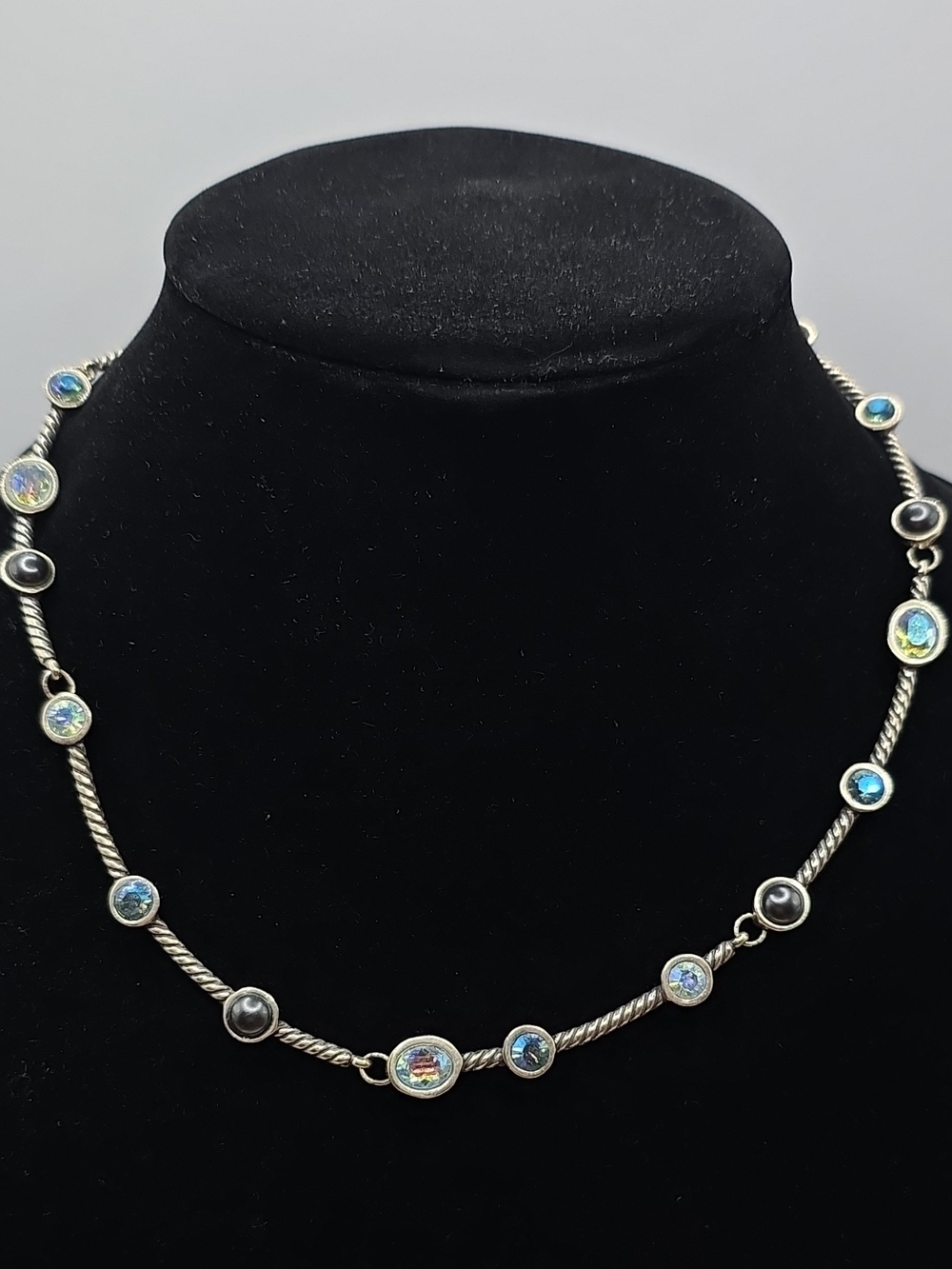 Brighton Monte Carlo Swarvoski Crystal Rope Necklace